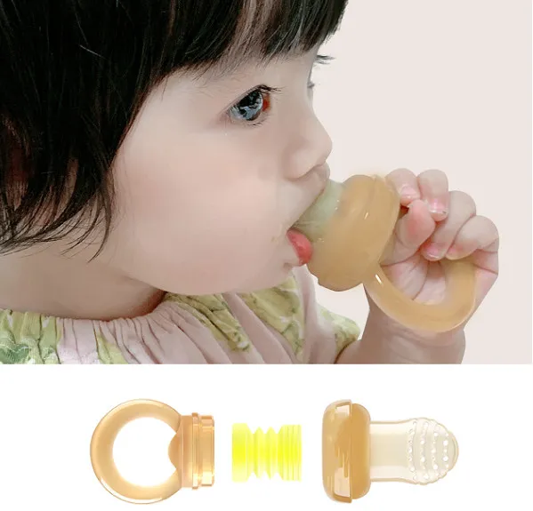 Silicone Baby Food Feeder/Fruit Feeder Pacifier(Image2)