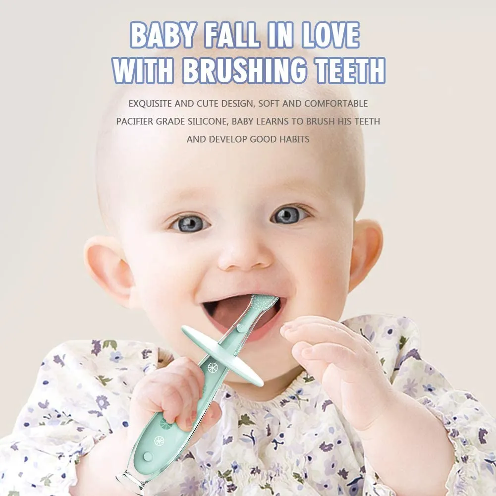 Food Grade Silicone Baby Training Toothbrush