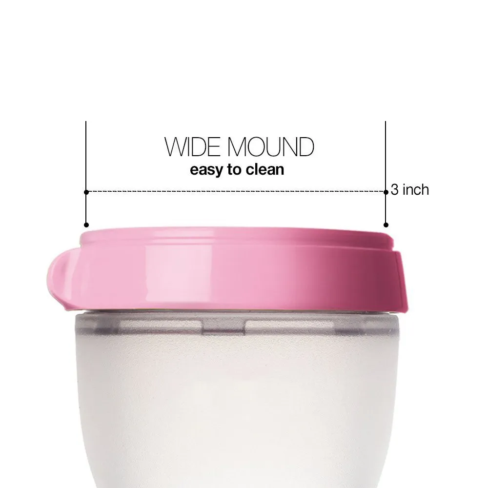 2021 New Liquid Silicone Wide-Mouth Newborn Baby Bottle