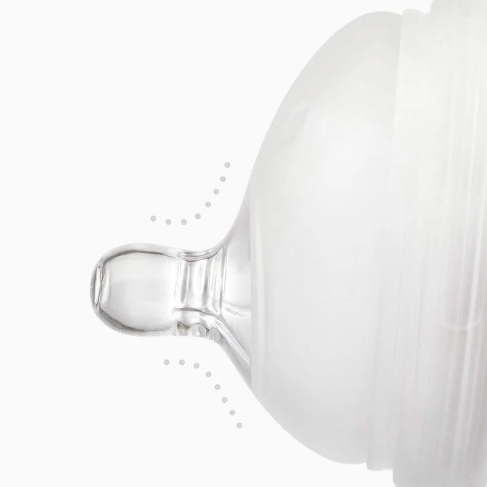 Off-centered Nipple Silicone Baby Gentle Bottle(Image2)