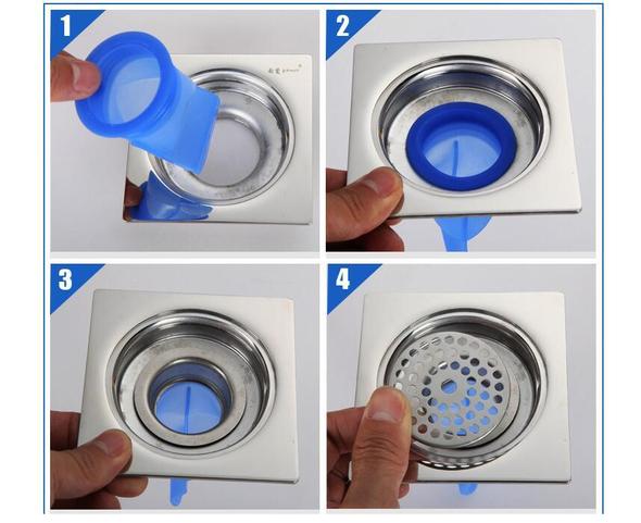 Floor Drain Backflow Preventer,Silicone One Way Check Valve(Image1)