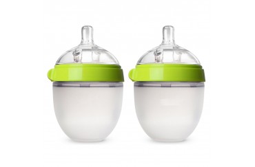 Food Grade Handle Free Newborn Silicone Feeding Bottle