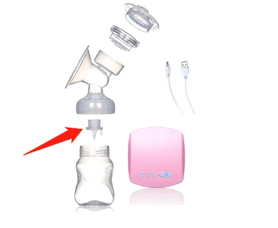 Food Grade LSR Injection Molding Flow Control Silicone Duckbill Check Valves for Electric Breast Pump(Image1)