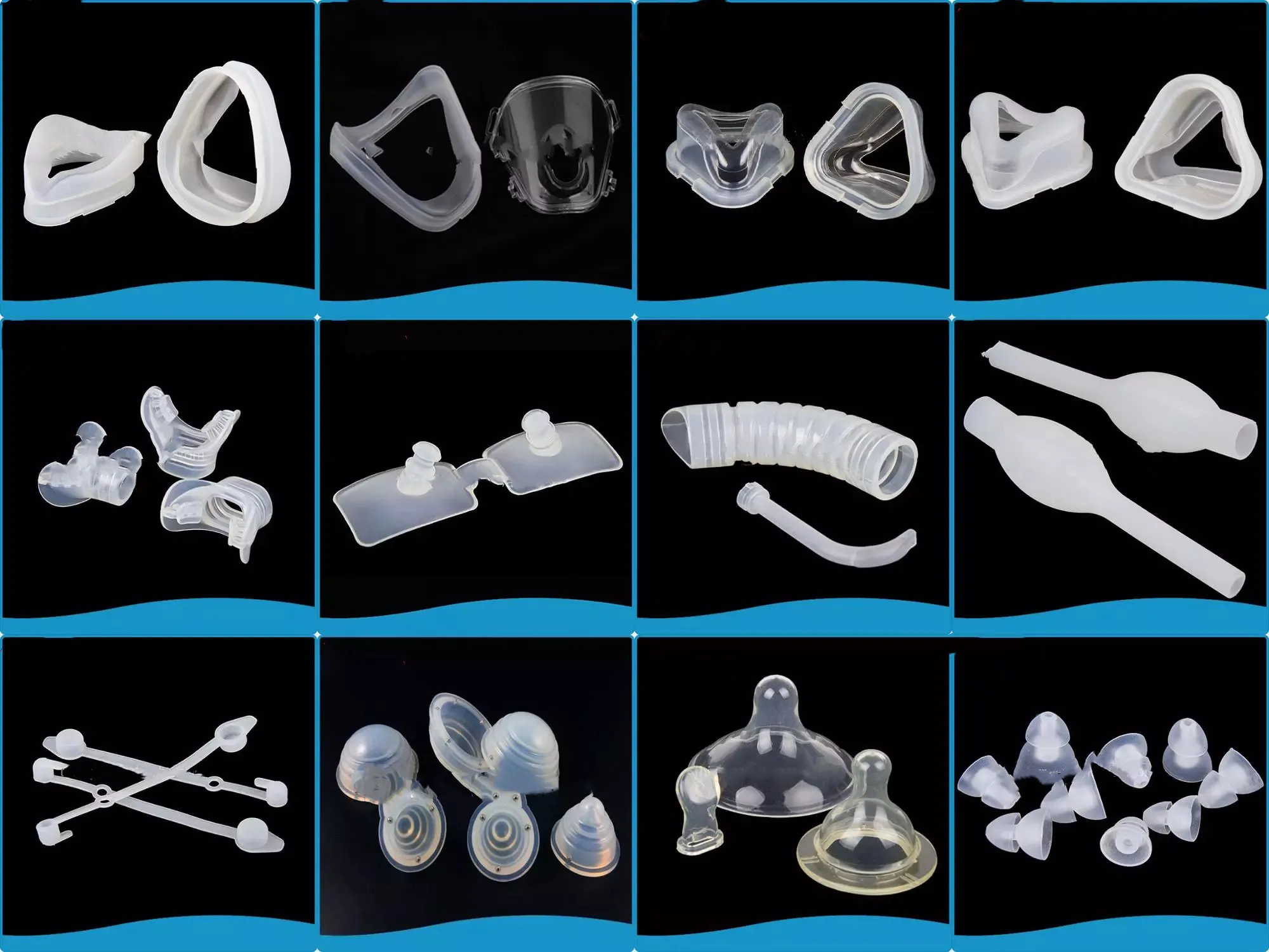 Liquid Silicone Rubber Injection Molding Medical Laryngeal Mask Airway(Image2)