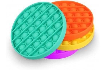 Push Pop Bubble Sensory Fidget Toy Soft Silicone Autism Spec