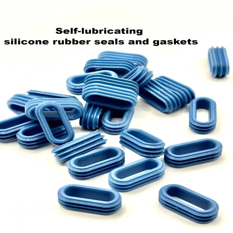 Self-lubricating Rubber Gaskets and Seals|High-Quality Custom Rubber Silicone Viton Injection Molding Rings Gasket(Image1)