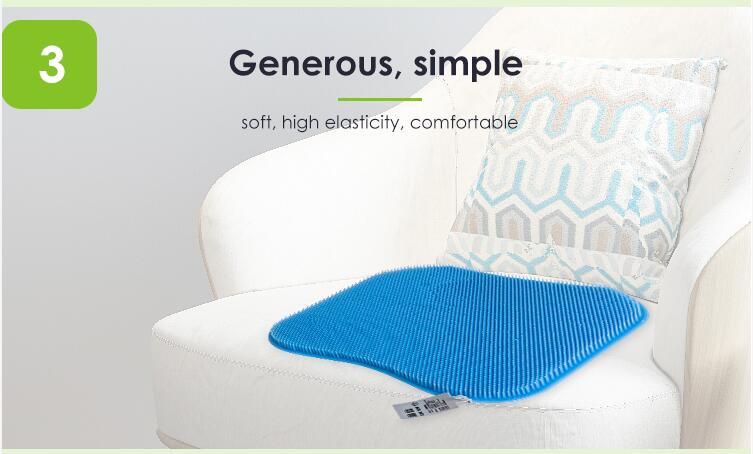 Wholesale Supplier Silicone Promotional Breathable Car Sofa Seat Cushion for Comfort & Pain Relief(Image3) Wholesale Supplier Silicone Promotional Breathable Car Sofa Seat Cushion for Comfort & Pain Relief(Image3)