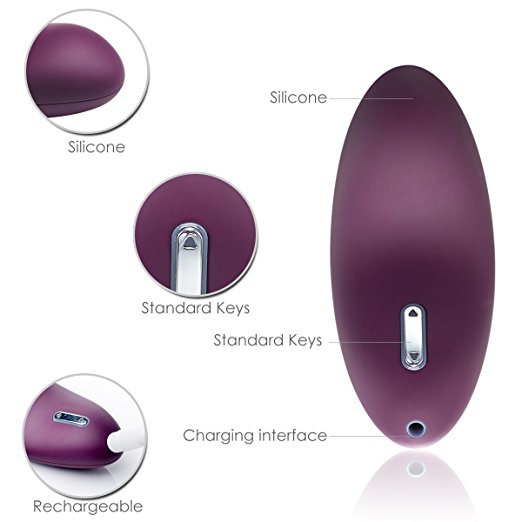USB Rechargeable Waterproof Wireless Massager(Image1)