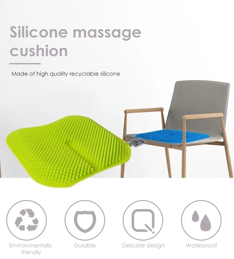 Silicone molding Massage Seat Cushion Wholesale, comfortable Chair/Car Silicone Mat Cushion Supplier 420*420*20MM from China(Image1) Silicone molding Massage Seat Cushion Wholesale, comfortable Chair/Car Silicone Mat Cushion Supplier 420*420*20MM from China(Image1)