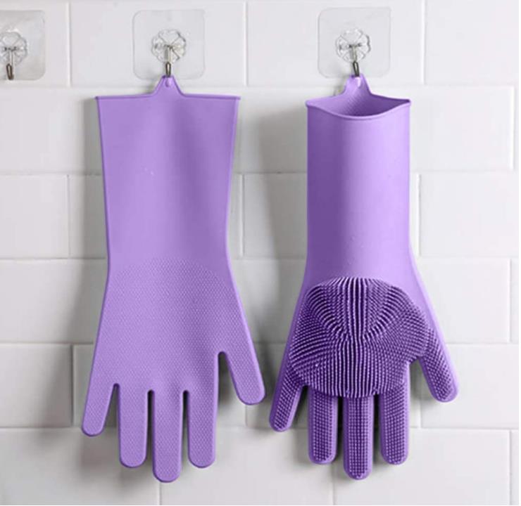 Waterproof Food Grade Silicone Gloves for Cooking(Image2)