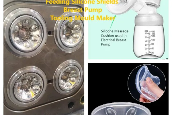 4 Cav LSR Molds for Breast Pump Massage Cushion Valves sealing rings, diaphragms| FDA-Certified Silicone Parts Manufacturer(Image1)